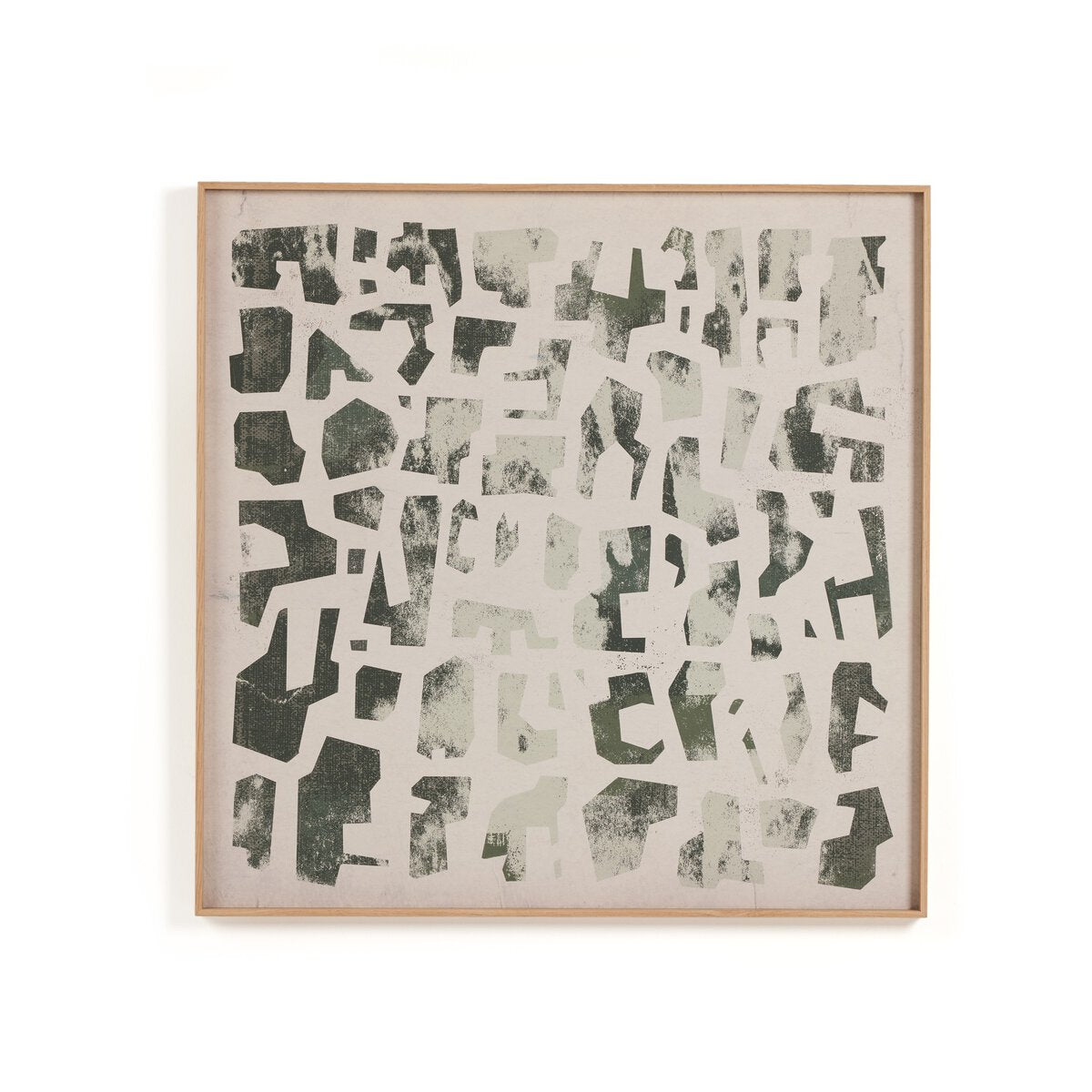 Block Sea I by Coup d'Esprit - White Oak Floater