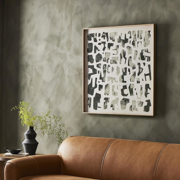Block Sea I by Coup d'Esprit - White Oak Floater