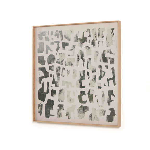 Block Sea I by Coup d'Esprit - White Oak Floater