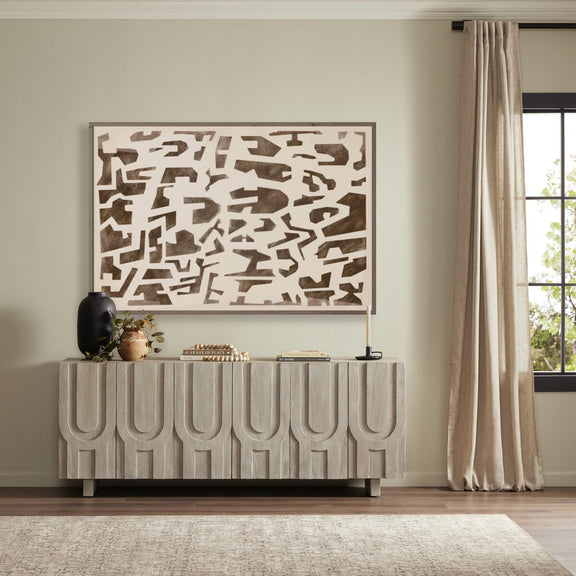 Block Sand II by Coup d'Esprit - Rustic Walnut