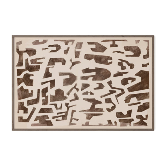 Block Sand II by Coup d'Esprit - Rustic Walnut
