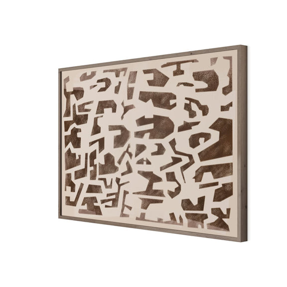 Block Sand II by Coup d'Esprit - Rustic Walnut