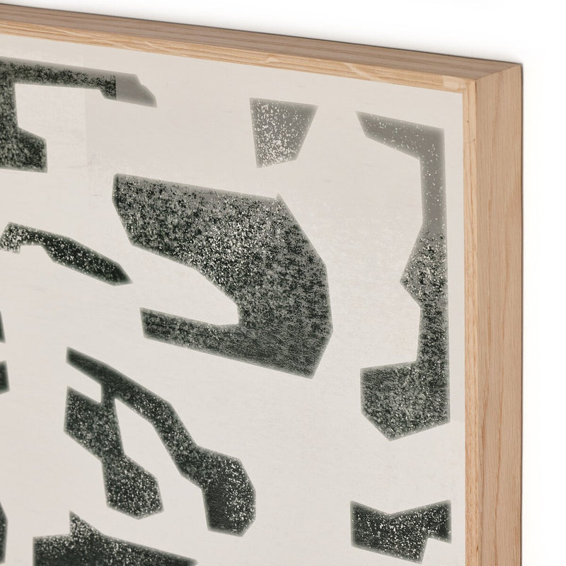 Block Sea II by Coup d'Esprit - White Oak Floater