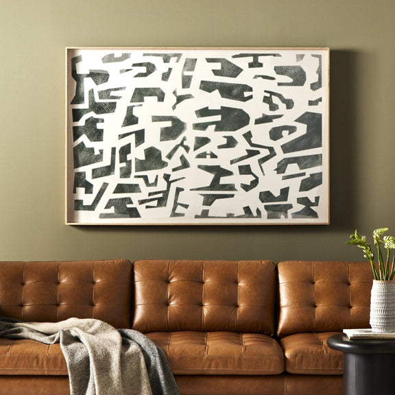 Block Sea II by Coup d'Esprit - White Oak Floater