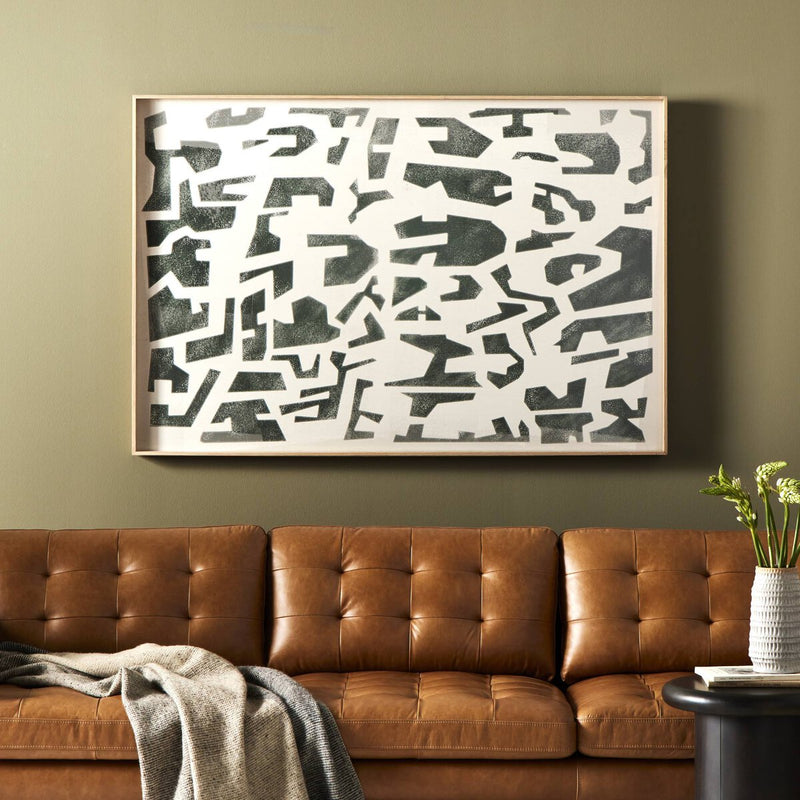 Block Sea II by Coup d'Esprit - White Oak Floater