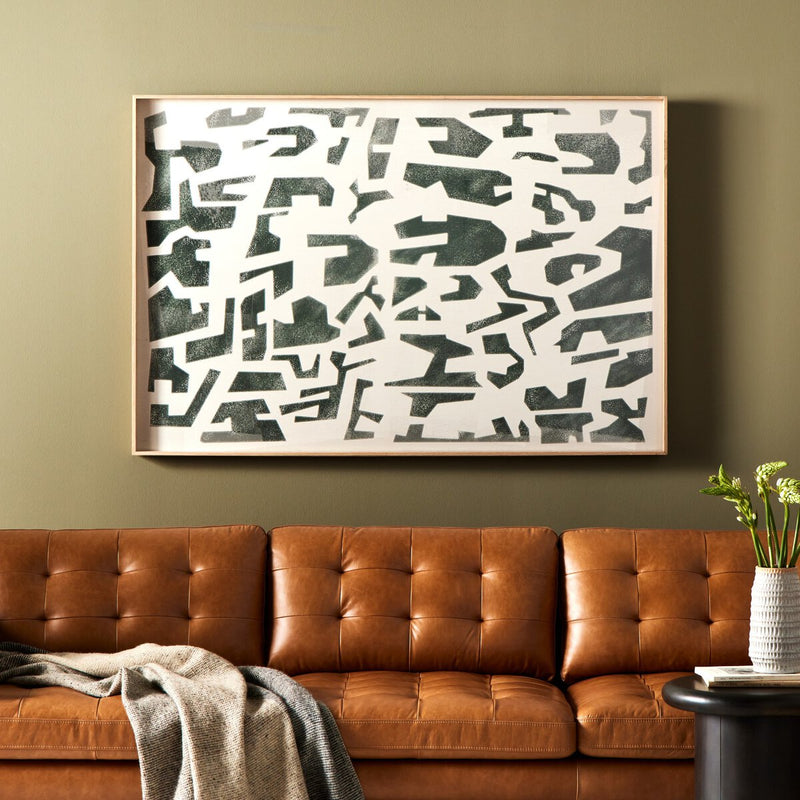 Block Sea II by Coup d'Esprit - White Oak Floater