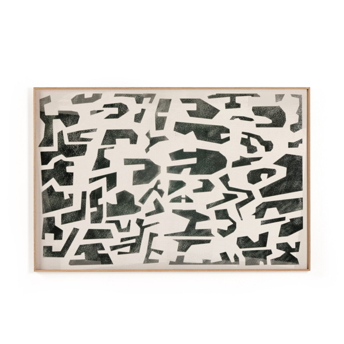 Block Sea II by Coup d'Esprit - White Oak Floater