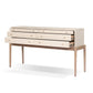 Ford Console Table - Beige Painted Linen