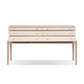 Ford Console Table - Beige Painted Linen
