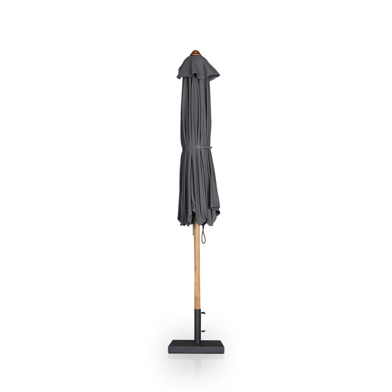 Baska Outdoor Round Umbrella - Arashi Graphite