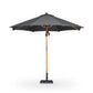 Baska Outdoor Round Umbrella - Arashi Graphite