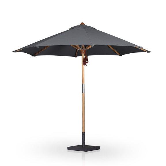 Baska Outdoor Round Umbrella - Arashi Graphite