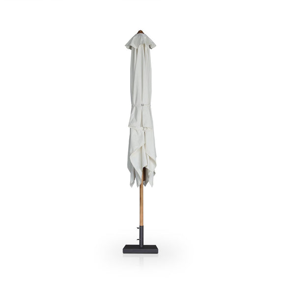 Baska Outdoor Rectangular Umbrella - Arashi Salt