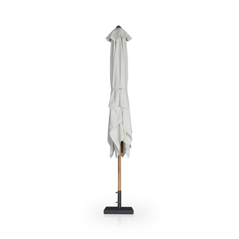 Baska Outdoor Rectangular Umbrella - Arashi Salt