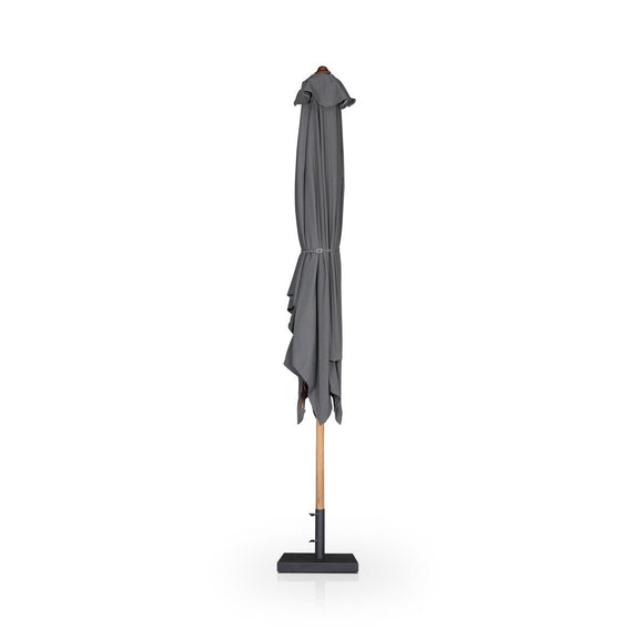 Baska Outdoor Rectangular Umbrella - Arashi Graphite