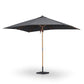 Baska Outdoor Rectangular Umbrella - Arashi Graphite