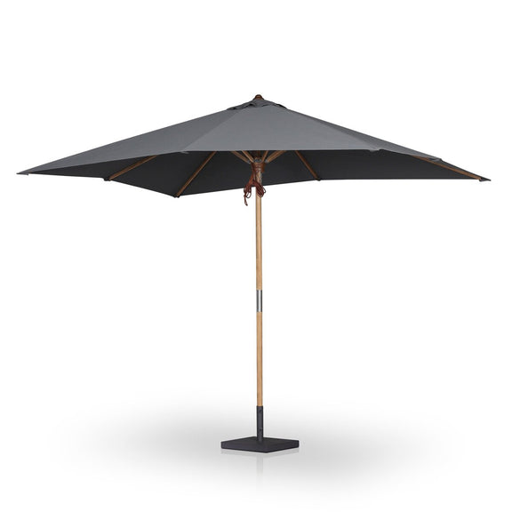 Baska Outdoor Rectangular Umbrella - Arashi Graphite