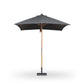 Baska Outdoor Rectangular Umbrella - Arashi Graphite
