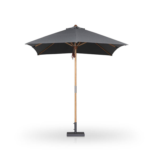 Baska Outdoor Rectangular Umbrella - Arashi Graphite