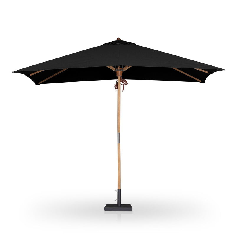 Baska Outdoor Rectangular Umbrella - Arashi Black