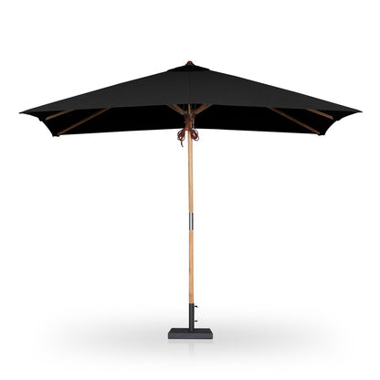 Baska Outdoor Rectangular Umbrella - Arashi Black
