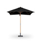 Baska Outdoor Rectangular Umbrella - Arashi Black