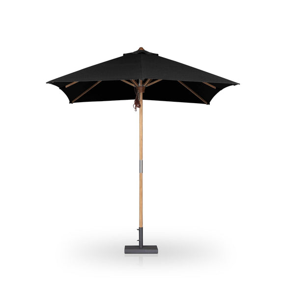 Baska Outdoor Rectangular Umbrella - Arashi Black