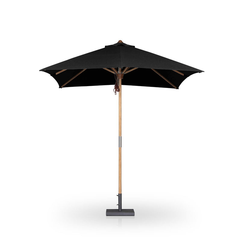 Baska Outdoor Rectangular Umbrella - Arashi Black