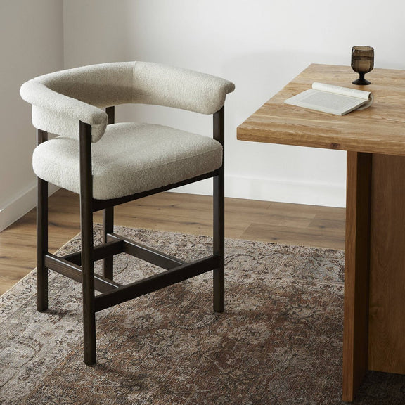 Cassie Bar + Counter Stool - Charter Oatmeal