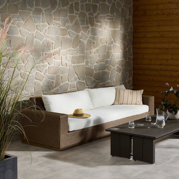 Suri Outdoor Sofa - Arashi Salt