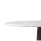 Goetz Bar + Counter Table - Honed White Marble