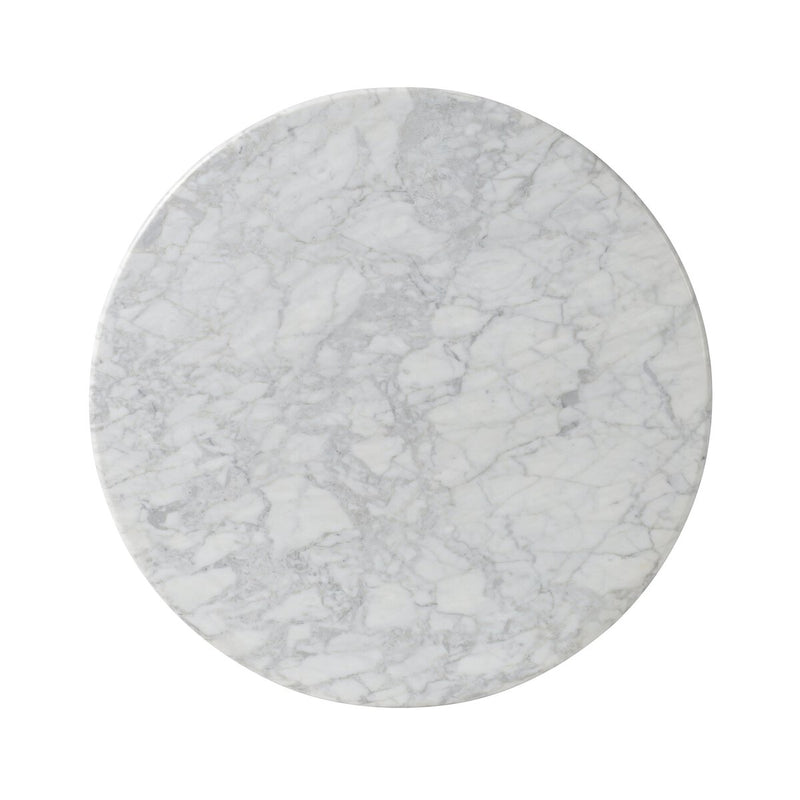 Goetz Bar + Counter Table - Honed White Marble