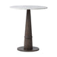 Goetz Bar + Counter Table - Honed White Marble