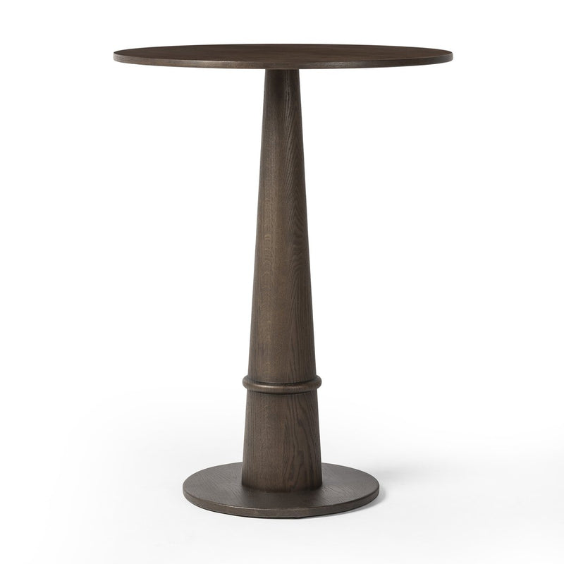 Goetz Bar + Counter Table - Brown Oak Veneer