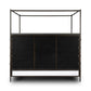 Anderson Canopy Bed - Knoll Charcoal