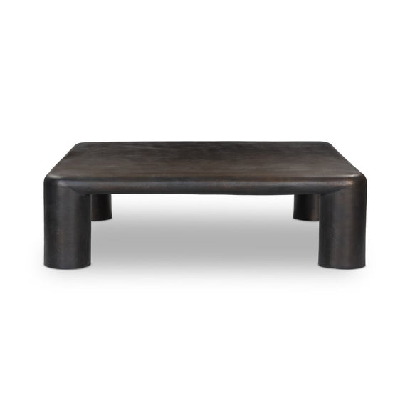 Targon Coffee Table - Bronzed Aluminum