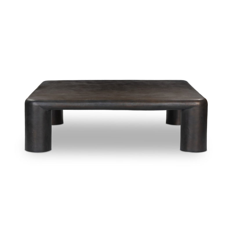 Targon Coffee Table - Bronzed Aluminum