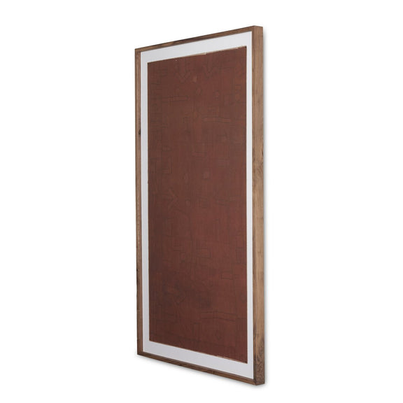 Kuba II by FH Art Studio - Rustic Walnut