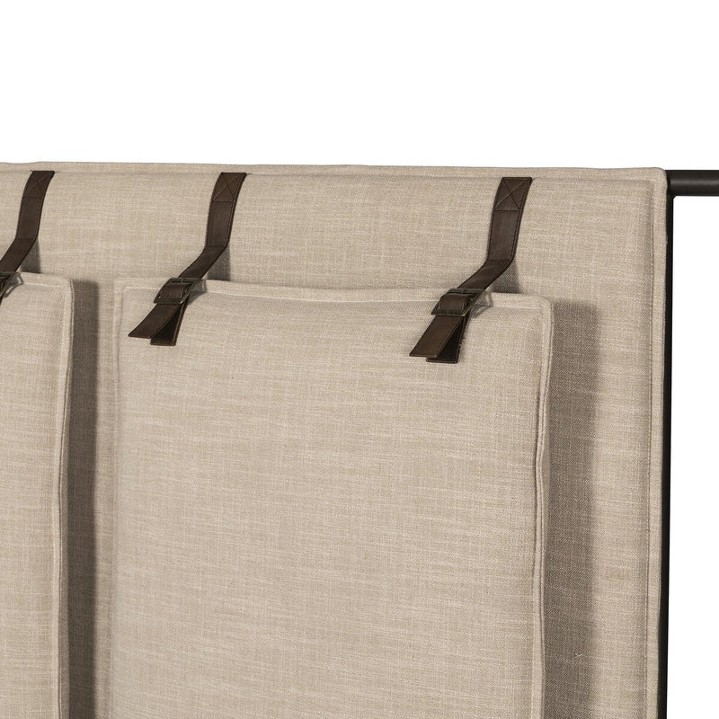 Leigh Canopy Bed - Palm Ecru