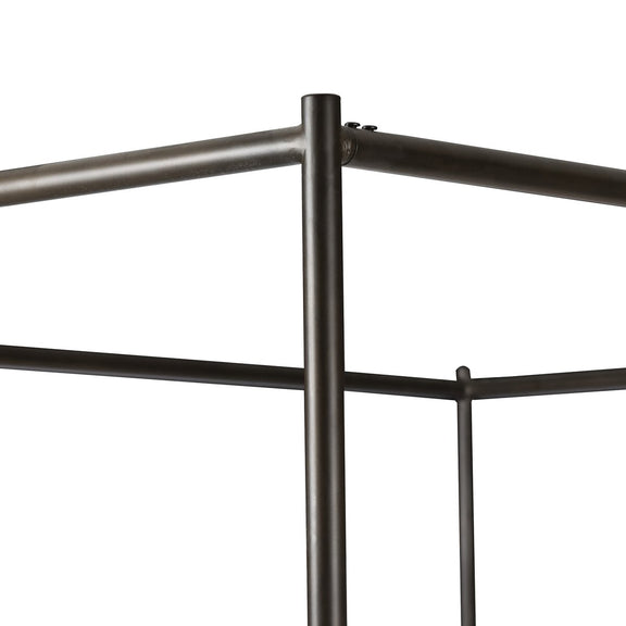 Leigh Canopy Bed - Palm Ecru