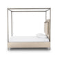 Leigh Canopy Bed - Palm Ecru