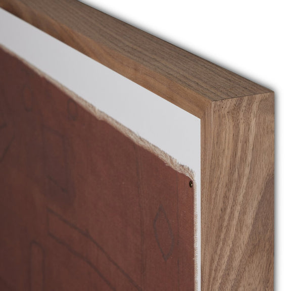 Kuba I by FH Art Studio - Rustic Walnut
