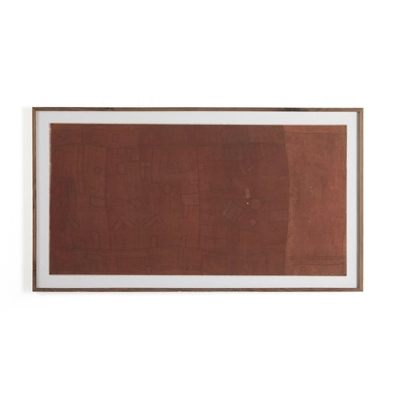 Kuba I by FH Art Studio - Rustic Walnut