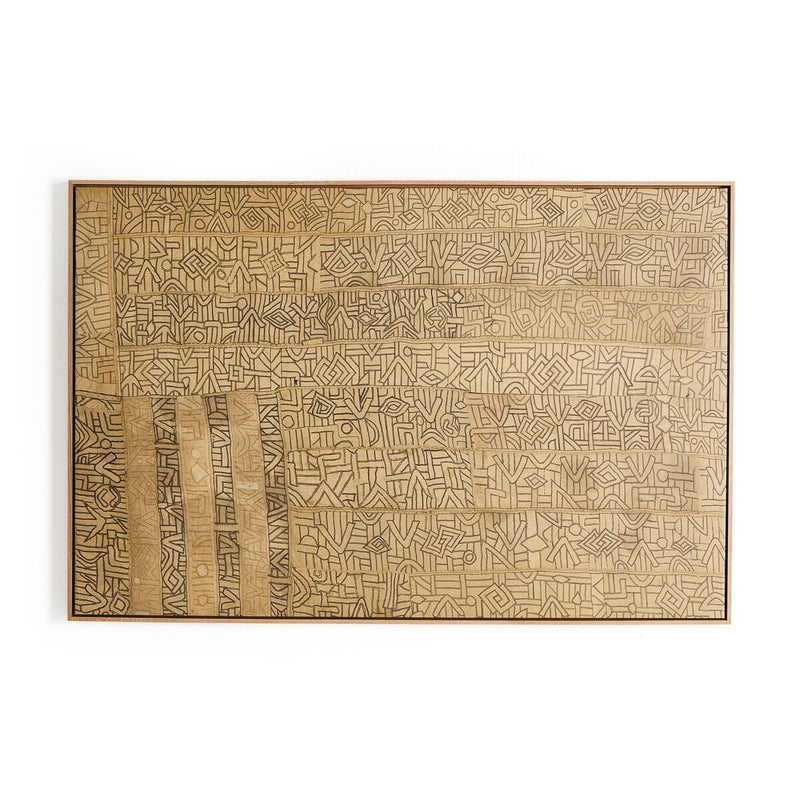 Kuba III by FH Art Studio - White Oak Floater