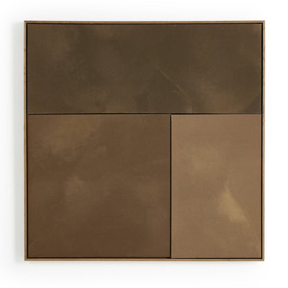 Interlock II by FH Art Studio - White Oak Floater