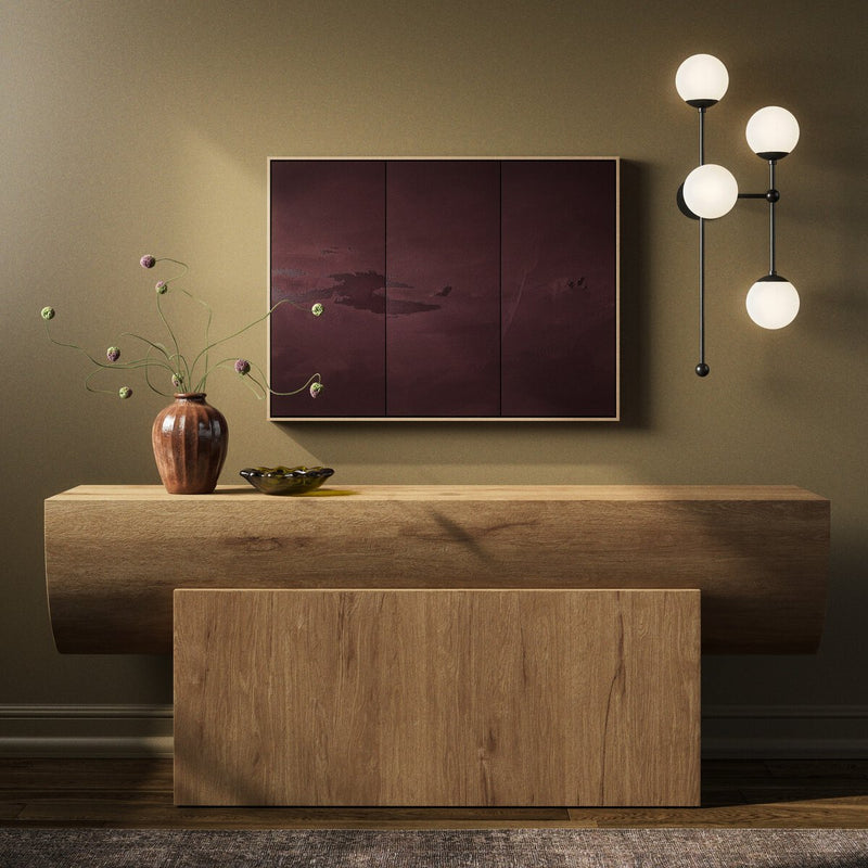 Hearth by FH Art Studio - White Oak