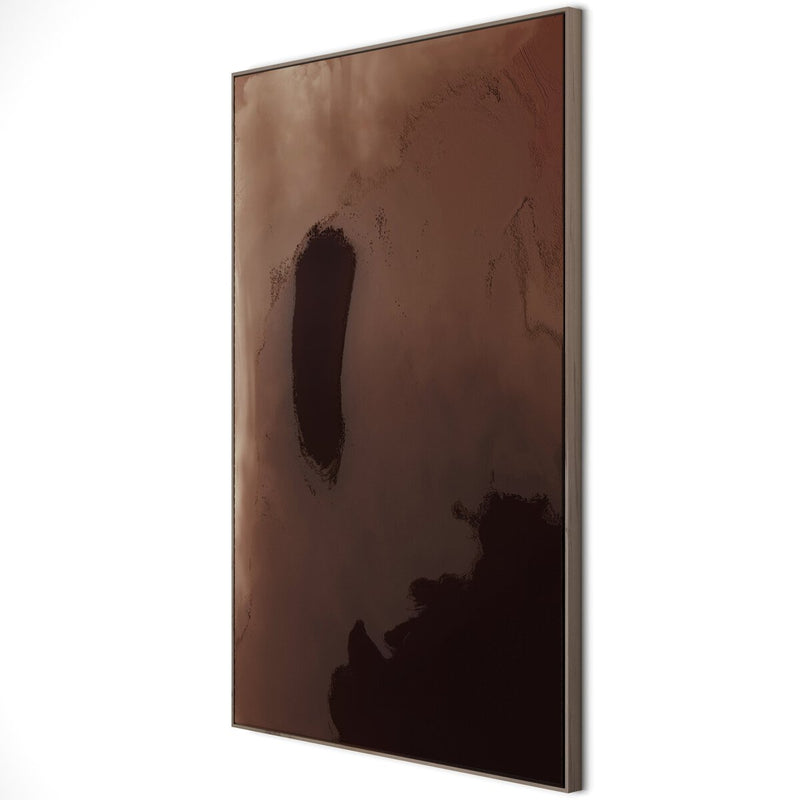 Scorch by FH Art Studio - Rustic Walnut