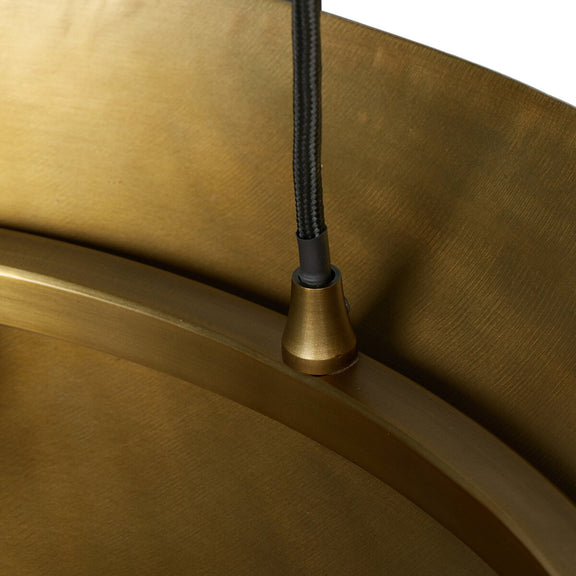 Branson Chandelier - Aged Brass Iron
