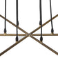Keller Chandelier - Aged Brass