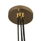 Keller Chandelier - Aged Brass